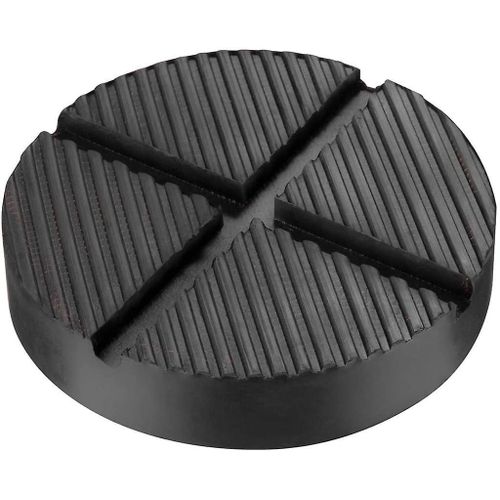 Coussin de levage haute résistance pour véhicule - Caoutchouc durable, antidérapant, compatible avec la plupart des crics, diamètre 125 mm