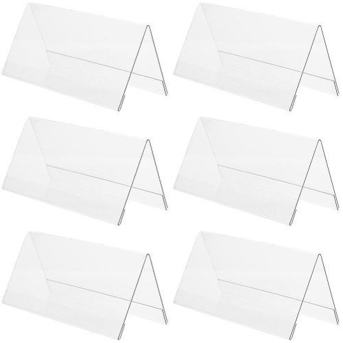 Marque-places en acrylique pour mariages et événements : panneaux d'affichage durables, transparents et polyvalents