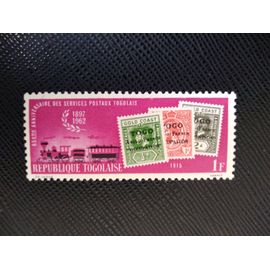 Timbre Togo Yt 373 65 Ans De Timbres Togolais 1963 (060309 )*