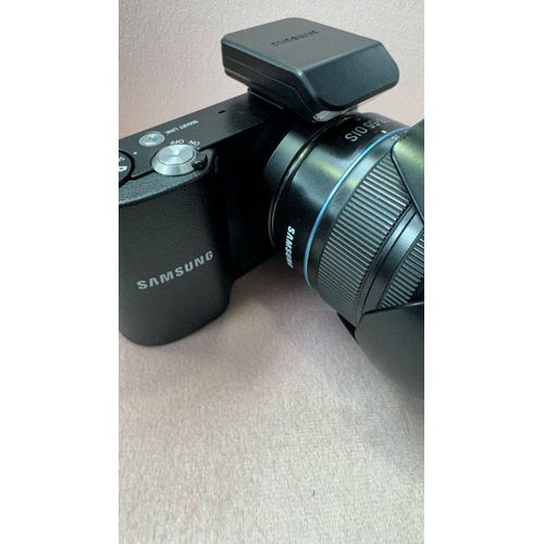 Samsung NX1000 20.3 Mpix + Objectif 18 55 + flash - Noir