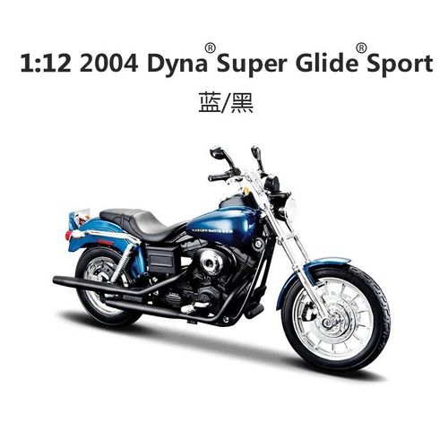 Pop39488-G-Maisto 1:12 Harley-Davidson Road Glide Street Bob Iron 883 Road King Road Glide Moto Modèle Collection Ornement Cadeaux