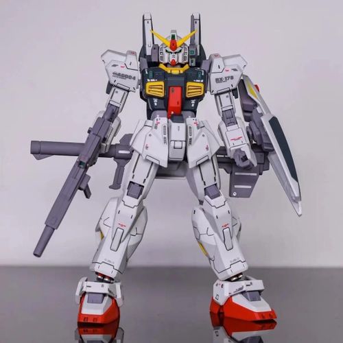 POP40082-B -- ¿En stock¿ STAR HG 1/144 RX-178 MK2 AEUG TITANS Kit d'assemblage de modèles de robots en plastique, jouets pour enfants, cadeaux