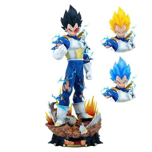 Figurine Dragon Ball Z Vegeta 53 Cm Gk En Pvc, Modèle Réduit De Collection, Jouet Pour Enfant, Idée Cadeau, Pop39960