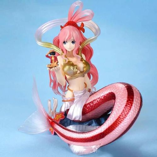 Pop39941--21cm Pop Japonais Anime One Piece Shirahoshi Princesse Sirène Jeu Statue Pvc Figurine Jouet Collection Modèle Poupée Cadeaux
