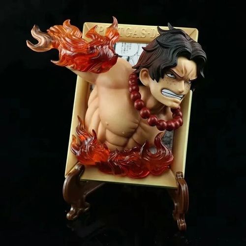 Pop39536-A - 12 Cm One Piece Monkey D. Luffy Sabo Portgas D. Ace Collection Ornement Cadeaux Châssis De Voiture Ornements Réfrigérateur Pvc Modèle Jouets
