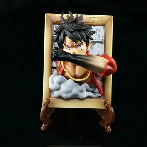 Pop39536-C - 12 Cm One Piece Monkey D. Luffy Sabo Portgas D. Ace Collection Ornement Cadeaux Châssis De Voiture Ornements Réfrigérateur Pvc Modèle Jouets