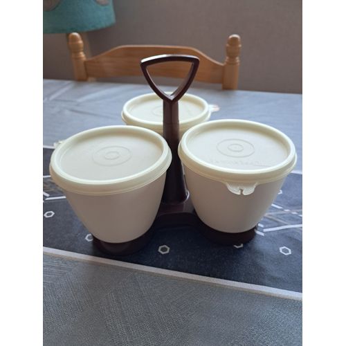 Boite Apéro Trio Vintage Tupperware