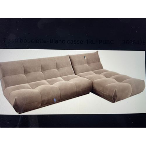 Angle Droit Et Gauche Cozy Velours Beig-Beige Taupe-1czyadgvbta_1
