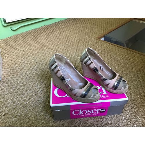 Chaussures Hautes Femme Type Espadrilles - 37