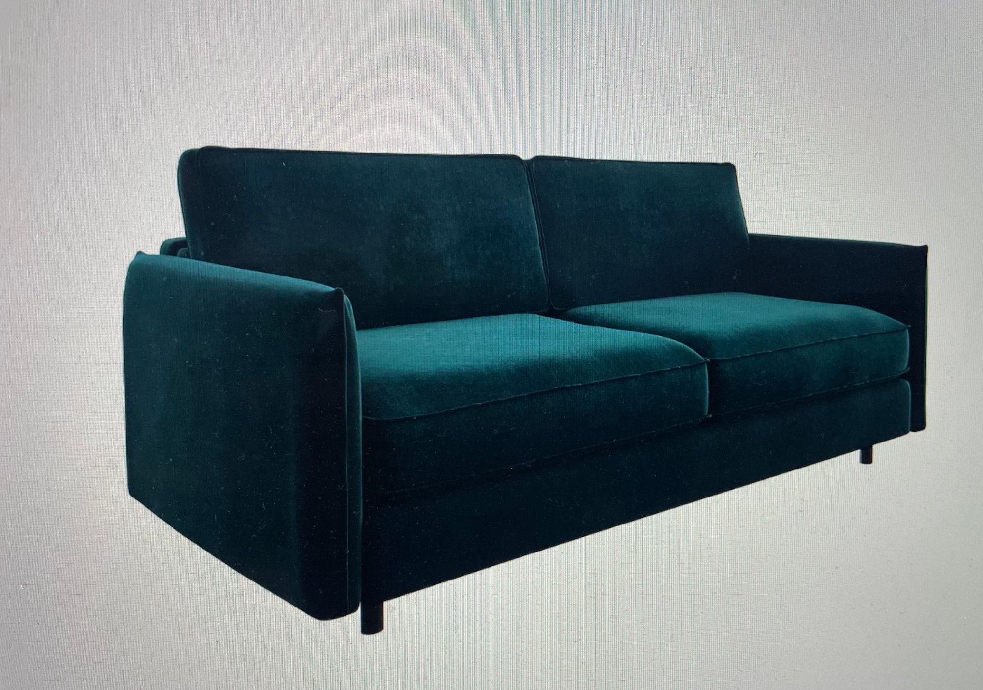 160 cm-Canape convertible matelas 160cm-Bleu paon-1TOVCO160BLP_1