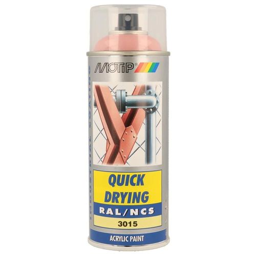 Peinture rose brillant RAL3015 400ml