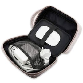 Sacoche de voyage avec port USB Modèle Stripe 4G Guess Rose