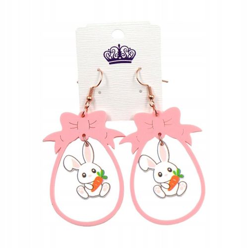 Boucles D'oreilles De Pâques Pour Femmes, Boucles D'oreilles Lapin Pour Décorations De Pâques, Fête De Vacances