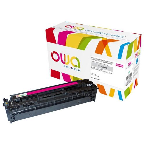 OWA - Magenta - compatible - remanufacturé - cartouche de toner (alternative pour : HP CF213A) - pour HP LaserJet Pro 200 M251n, 200 M251nw, 200 M276nw, MFP M276n, MFP M276nw