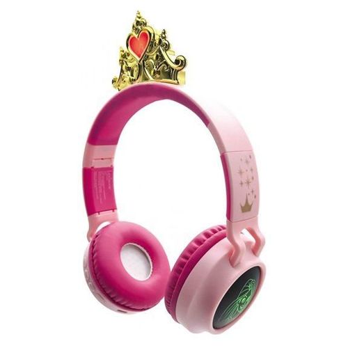 Lexibook Disney Princess - Écouteurs avec micro - sur-oreille - Bluetooth - filaire, sans fil - jack 3,5mm