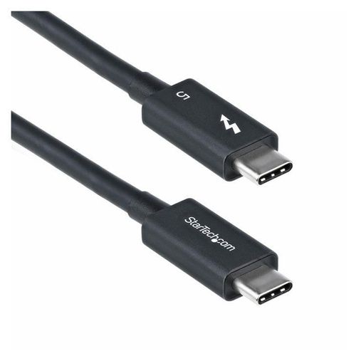 StarTech.com 2.6ft (80cm) Thunderbolt 5 Cable, 80Gbps/120Gbps, Certified - Câble Thunderbolt - Thunderbolt 5 (M) pour Thunderbolt 5 (M) - USB4 / Thunderbolt 3 / Thunderbolt 4 / Thunderbolt 5 /...