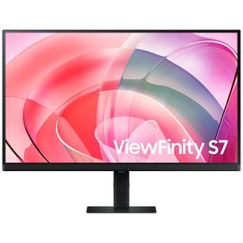 Samsung ViewFinity S7 S27D706EAU - S70D Series - écran LED - 27" - 3840 x 2160 4K @ 60 Hz - IPS - 350 cd/m² - 1000:1 - HDR10 - 5 ms - HDMI, DisplayPort - noir
