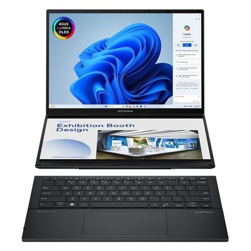 ASUS ZenBook Duo UX8406CA-DRQL024W - 14" Core Ultra 9 285H 32 Go RAM 1 To SSD Gris