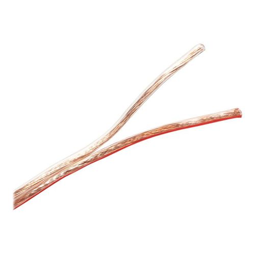 LogiLink - Câble de haut-parleur - 2.5 mm² - 10 m - transparent