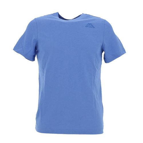 Tee Shirt Manches Courtes Kappa Cafers Slim Tee Bleu Moyen M