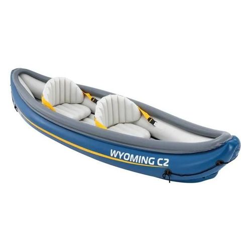 Kayak - Intex - Wyoming C2 - 2 Personnes - Gris - Extérieur - Rectangulaire