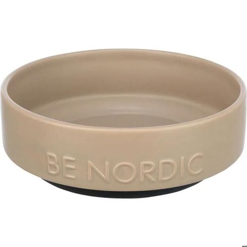Gamelle Pour Chat - Trixie - Be Nordic - Céramique/Caoutchouc - Anti-Dérapant - Lavable Au Lave-Vaisselle