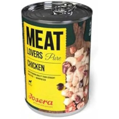 Pâtée - Josera - Meat Lovers - Saveur Poulet - 400g - Pour Chien Adulte - Races Moyennes