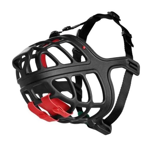 Hunter Muselière Albury Noir Taille 2 (54 Cm) (26 Cm) (6,5 Cm) - 4016739655462