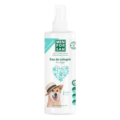 Menforsan Eau De Cologne Fresh Pour Chiens 500ml, Parfum Intense Et Rafraichissant, Effet Desodorisant
