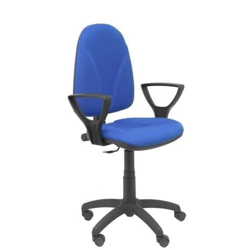 Chaise De Bureau Ergonomique Algarra - Piqueras Y Crespo - Modèle Algarra - Bleu - Tissu - Bras Fixes