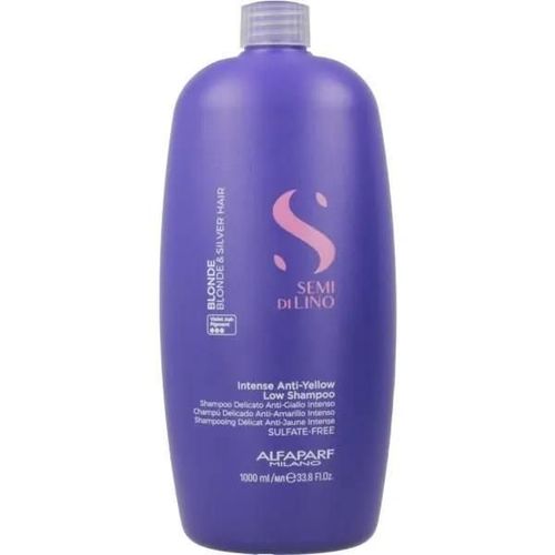 Alfaparf Semi Di Lino Blonde Champú Delicado Anti-Amarillo Intenso 1000 Ml 
