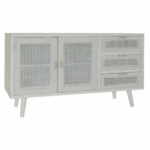Buffet Blanc Bois Mdf (110 X 41 X 64 Cm)