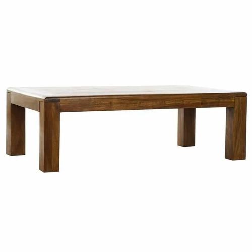 Table Basse - Marque - Modèle - Bois Marron - Plastique Acacia