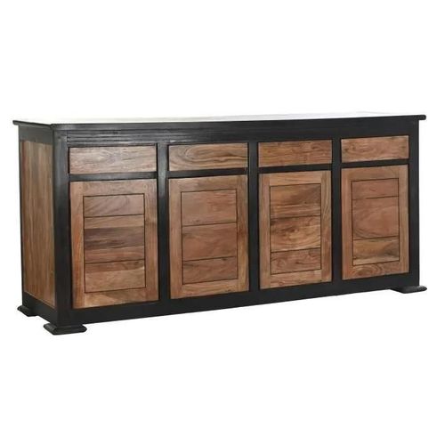 Buffet Noir Naturel Acacia
