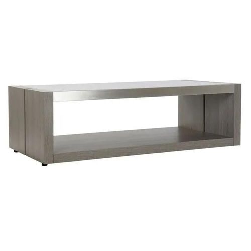 Table Basse Moderne Gris Verre Trempé - Marque - Modèle - Blanc - Verre