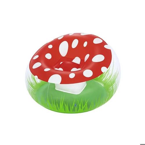 Bestway Fauteuil Gonflable Géant Champignon 112x112x66 Cm +6 Ans Intérieur Et Jardin 75123