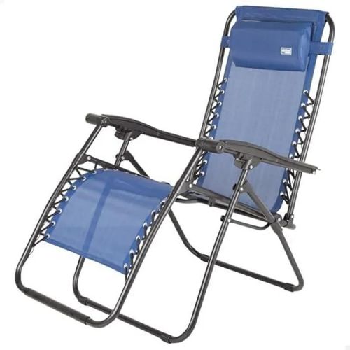 Chaise Pliante - Aktive - 61143 - Résistance 110 Kg - Design Zéro Gravité - 2 Positions Réglables
