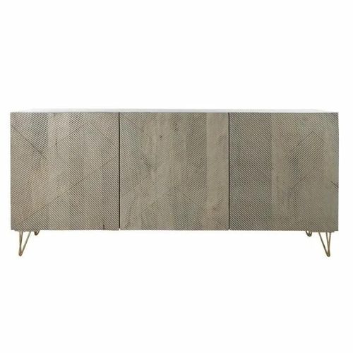Buffet Métal Bois De Manguier (160 X 45 X 75 Cm)