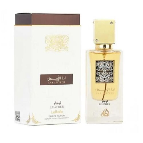 Eau De Parfum Ana Abiyedh Leather By Lattafa 60ml Femme 