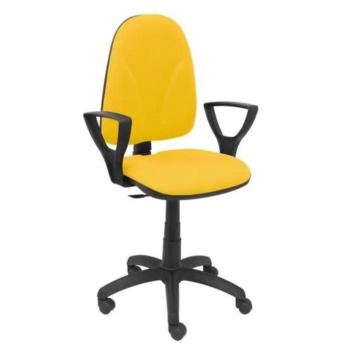 Chaise De Bureau Ergonomique Algarra - Piqueras Y Crespo - Jaune Bali - Bras Fixes