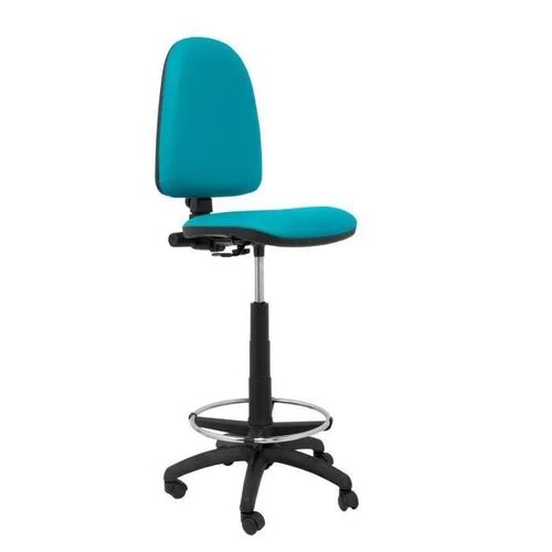 Tabouret Ergonomique Ayna Similpiel Vert - Piqueras Y Crespo - Modèle Ayna - Réglable En Hauteur - Repose-Pieds