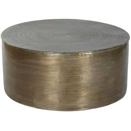 Table Basse - Home Esprit - Multicolore - Aluminium - 90 X 90 X 40 Cm - Design Contemporain