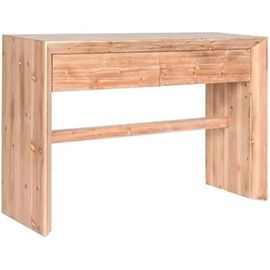 Console - Home Esprit - Jaune - Mdf - 120 X 40 X 80 Cm - Meuble D'entrée