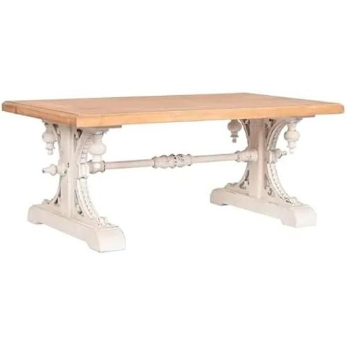 Table Basse - Home Esprit - Rectangulaire - Bois De Sapin - 110 X 65 Cm - Multicolore