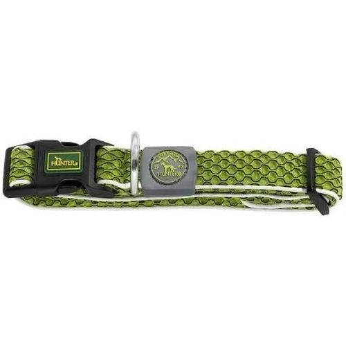 Collier - Hunter - Vario Plus - Vert - 40-60 Cm - Respirant Et Léger