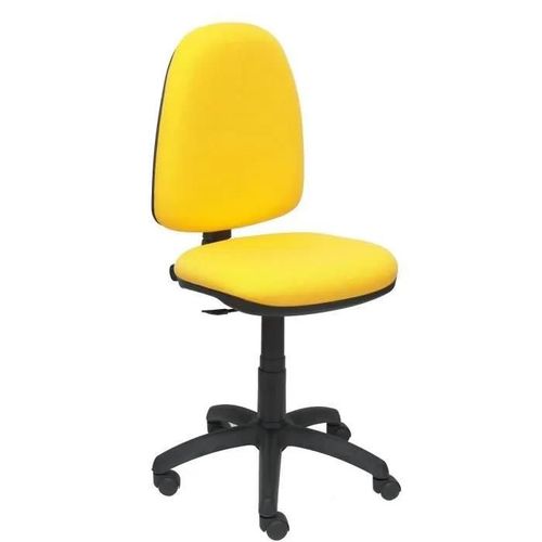 Chaise De Bureau Ergonomique Piqueras Y Crespo Modèle 04cp - Jaune - Tissu - Réglable En Hauteur