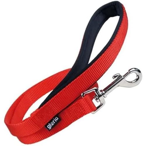 Sangle Nylon - Gloria - Noir - Résistante - Facile À Laver - Pour Chiens