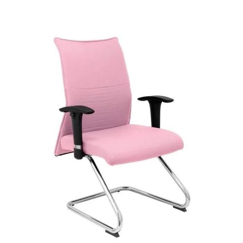 Modèle 208cpbali710 Confidente Patín Fauteuil Ergonomique Pour Les Visiteurs Avec Cadre Chrome Assise Et Dossier Rembourrés En