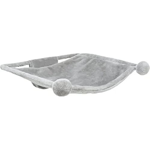 Hamac Pour Chat - Trixie - Lit À Fixer Au Mur - 42 X 41 Cm - Gris - Élargit L'espace De Vie