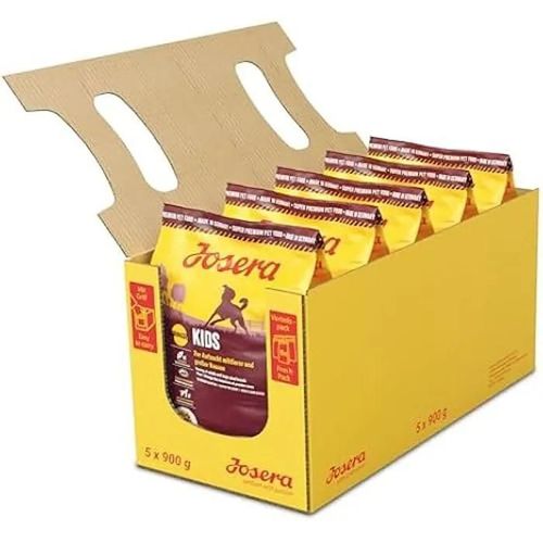 Croquettes Pour Chiots - Josera - Kids - 5 X 900 G - Super Premium - Races Moyennes Et Grandes